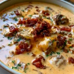 Loaded Cheeseburger Soup