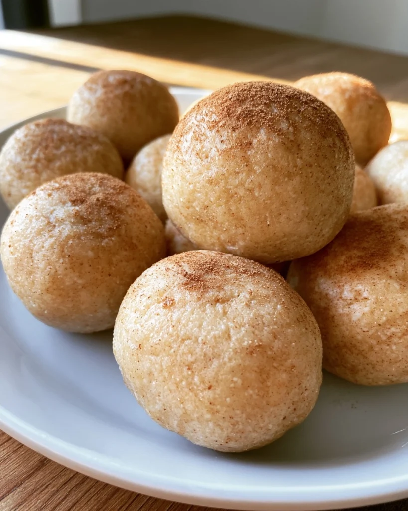 No-Bake Apple Cinnamon Energy Bites