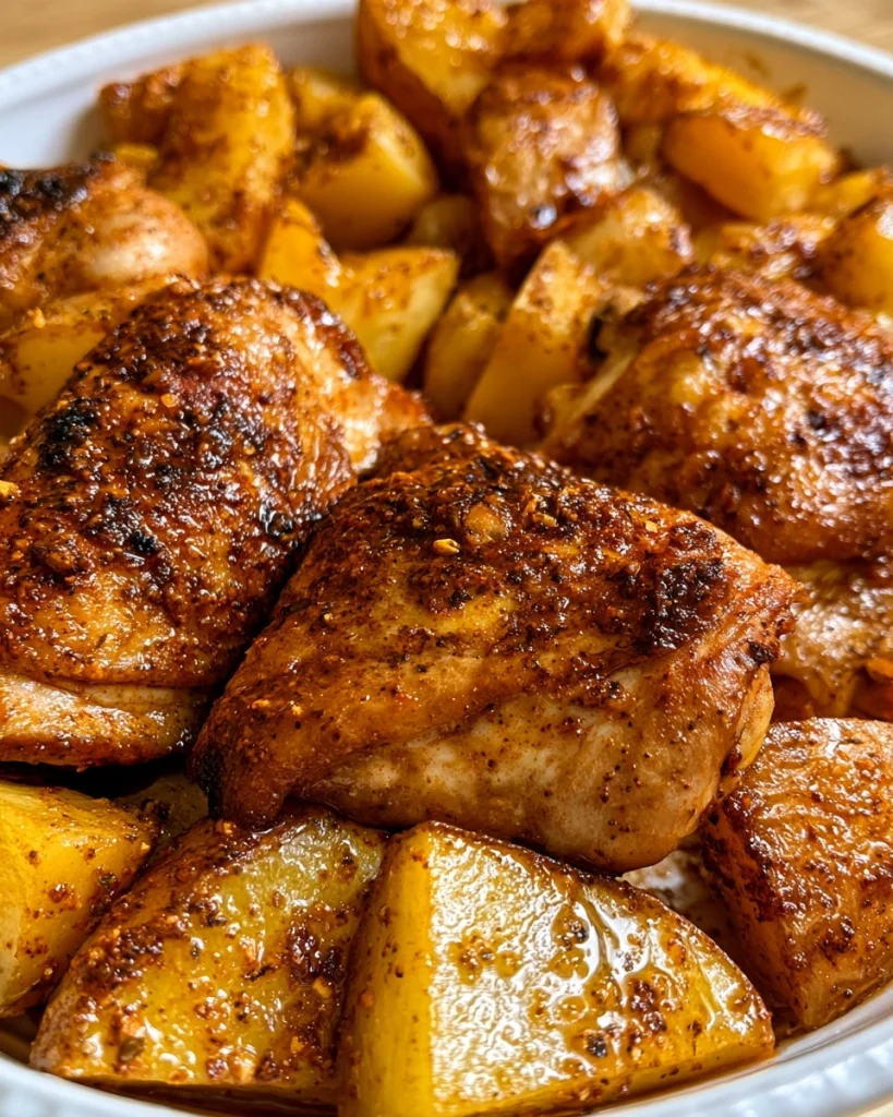 One-Pan Cajun Chicken and Potatoes