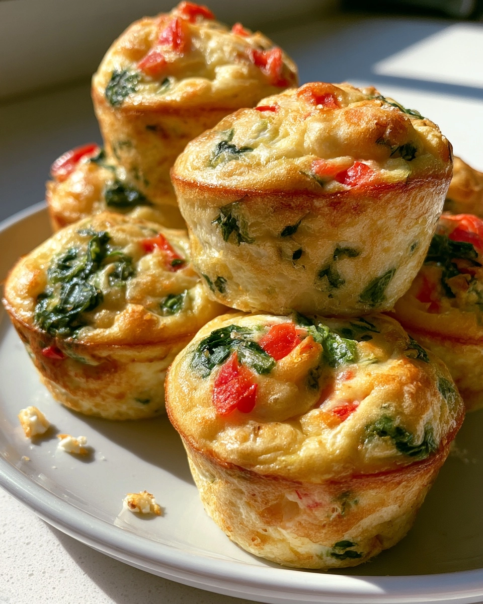 Savory Cottage Cheese Egg Muffins