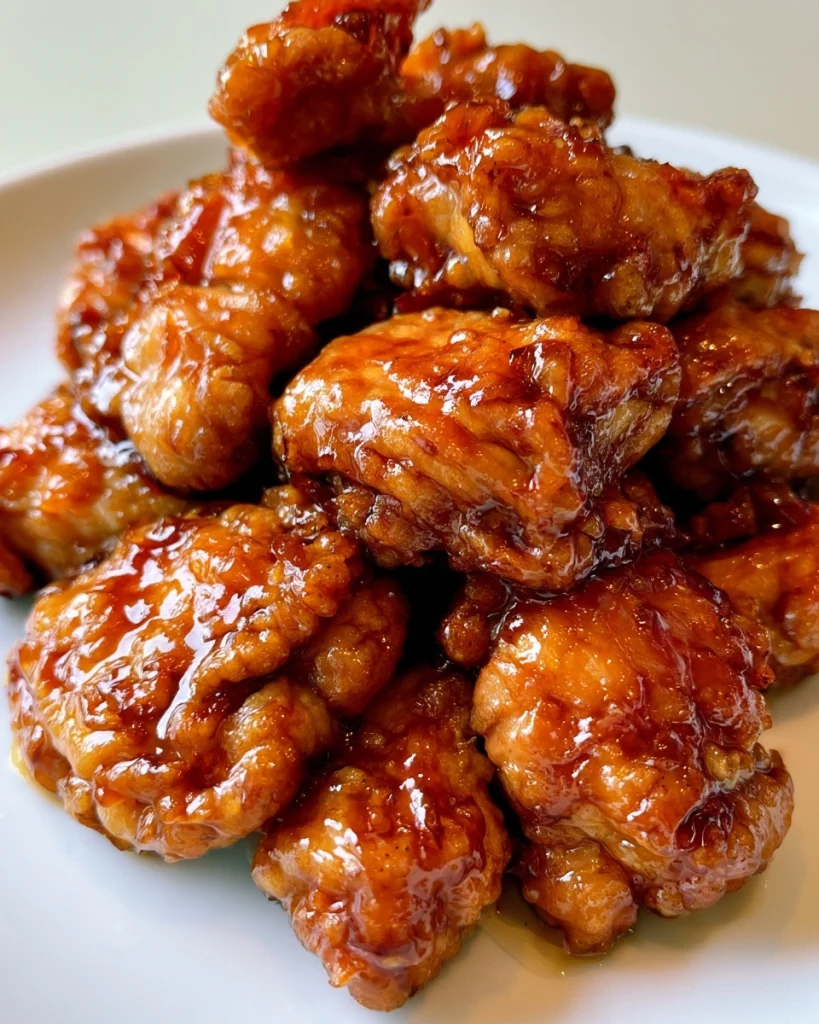 Sticky Honey Garlic Chicken