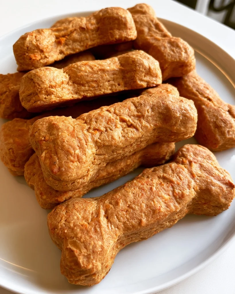 Sweet Potato & Peanut Butter Dog Cookies