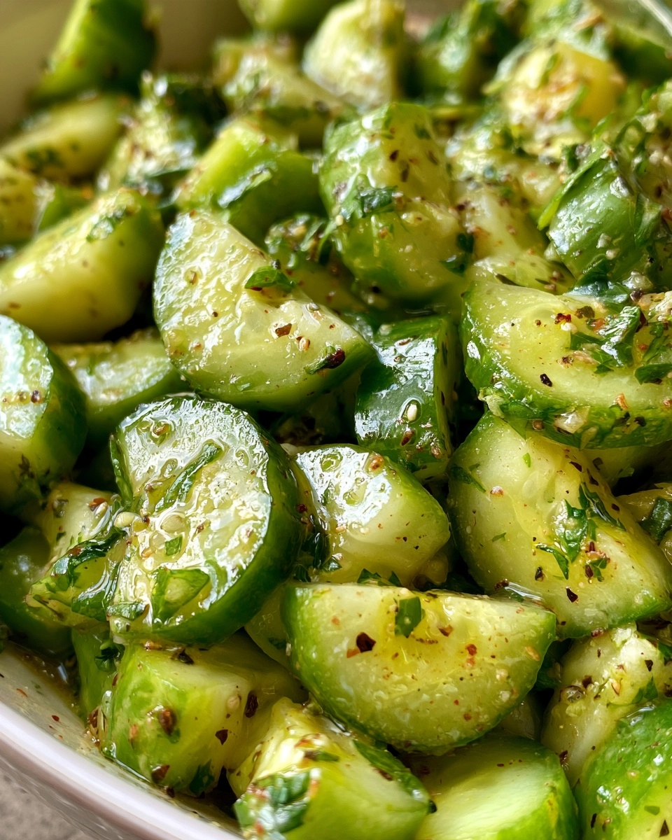 Viral Cucumber Salad