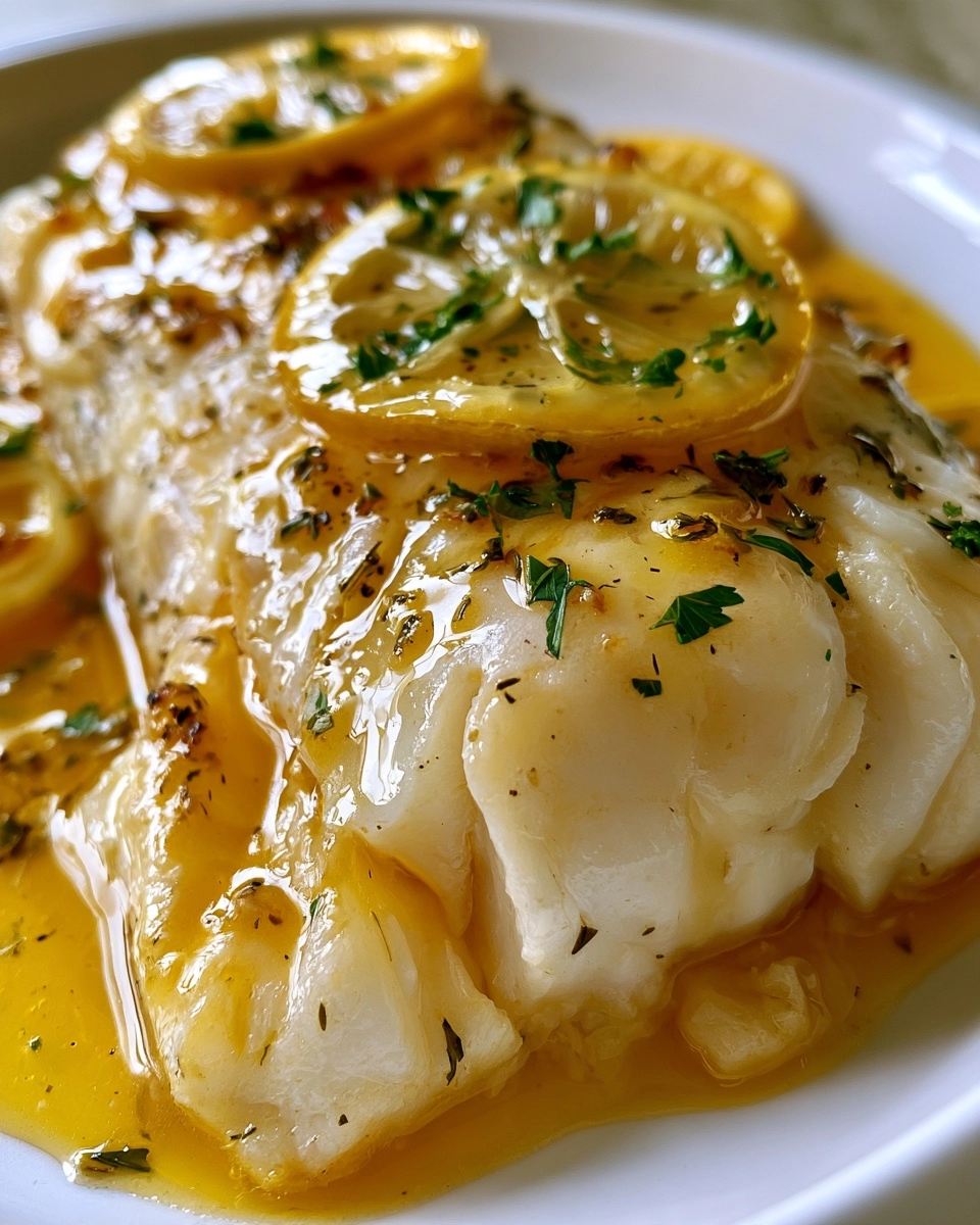 Baked Cod with Lemon