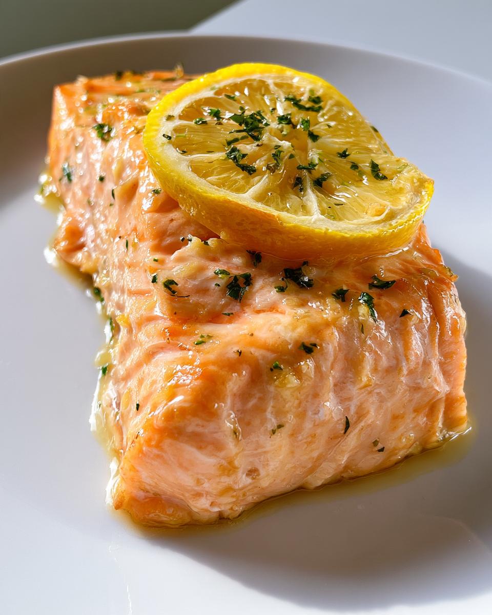Baked Lemon Garlic Salmon