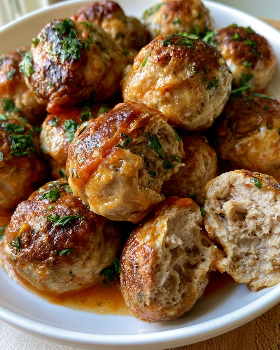 Baked Turkey Meatballs