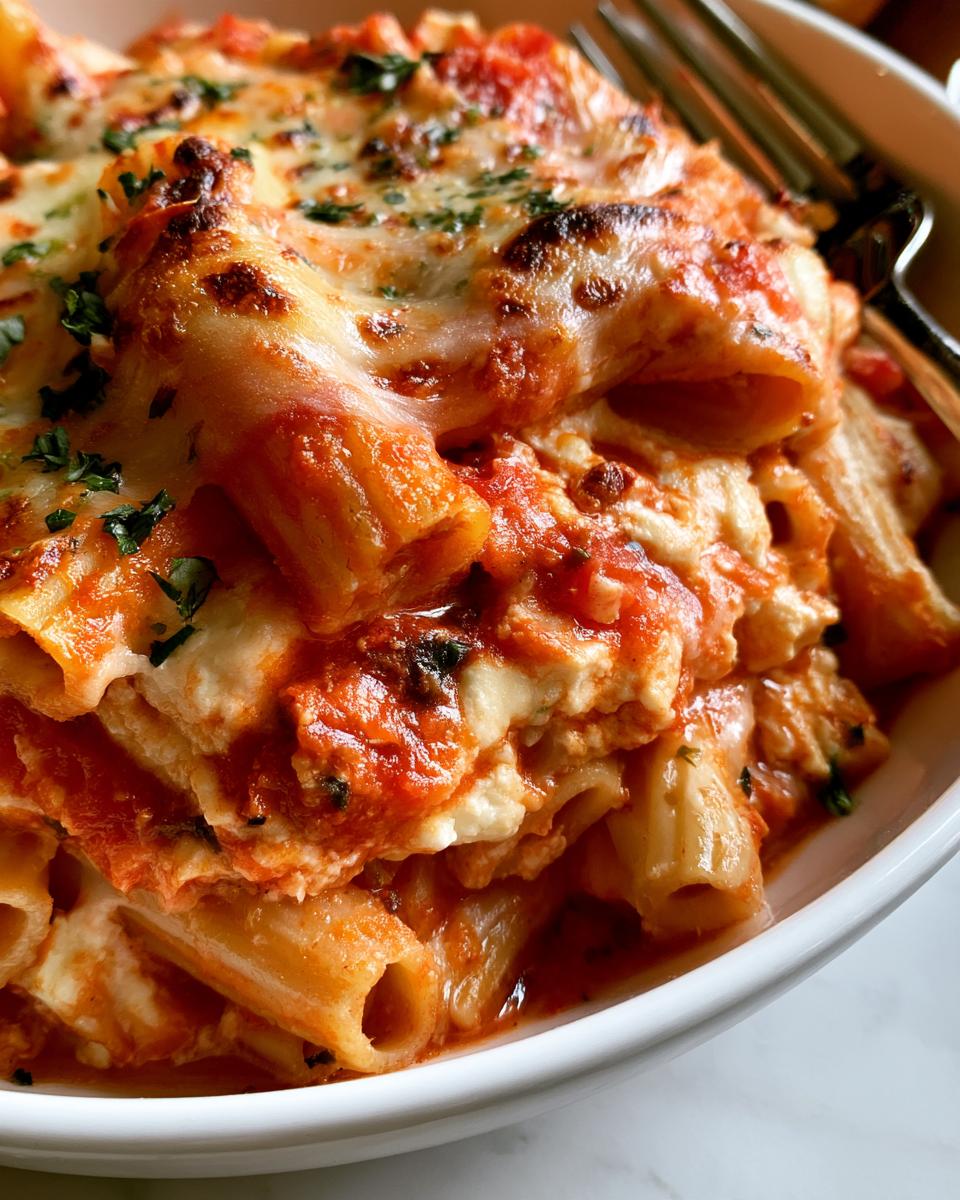 Baked Ziti with Ricotta