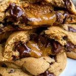 Biscoff Stuffed Chocolate Chip Cookies