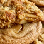 Brown Butter Apple Crumble Cookies