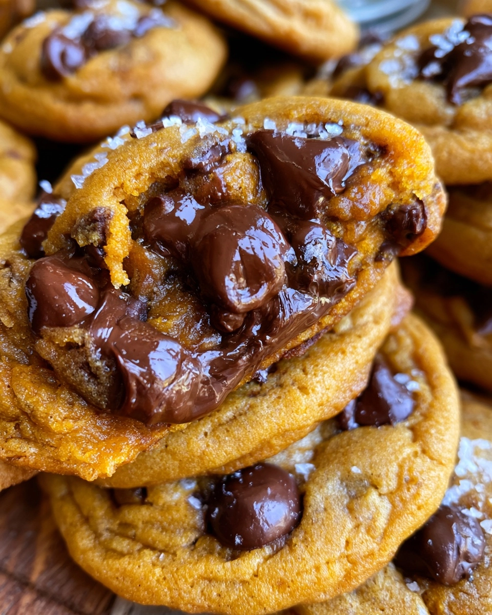 Brown Butter Pumpkin Chocolate Chip Cookies