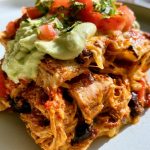 Budget Friendly Rotisserie Chicken Taco Bake