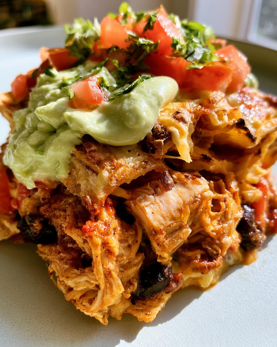 Budget Friendly Rotisserie Chicken Taco Bake
