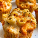 Buffalo Chicken Mac and Cheese Cups