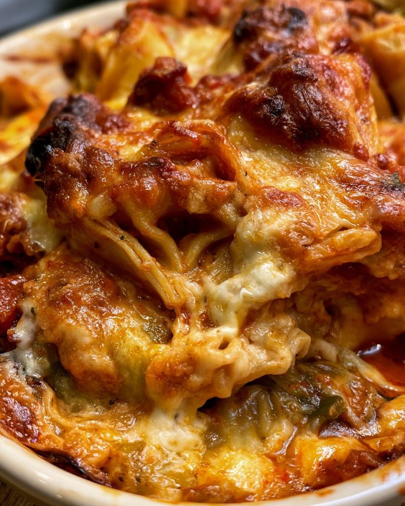 Cheesy Baked Tortellini