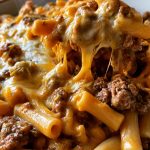 Cheesy Ground Beef Pasta