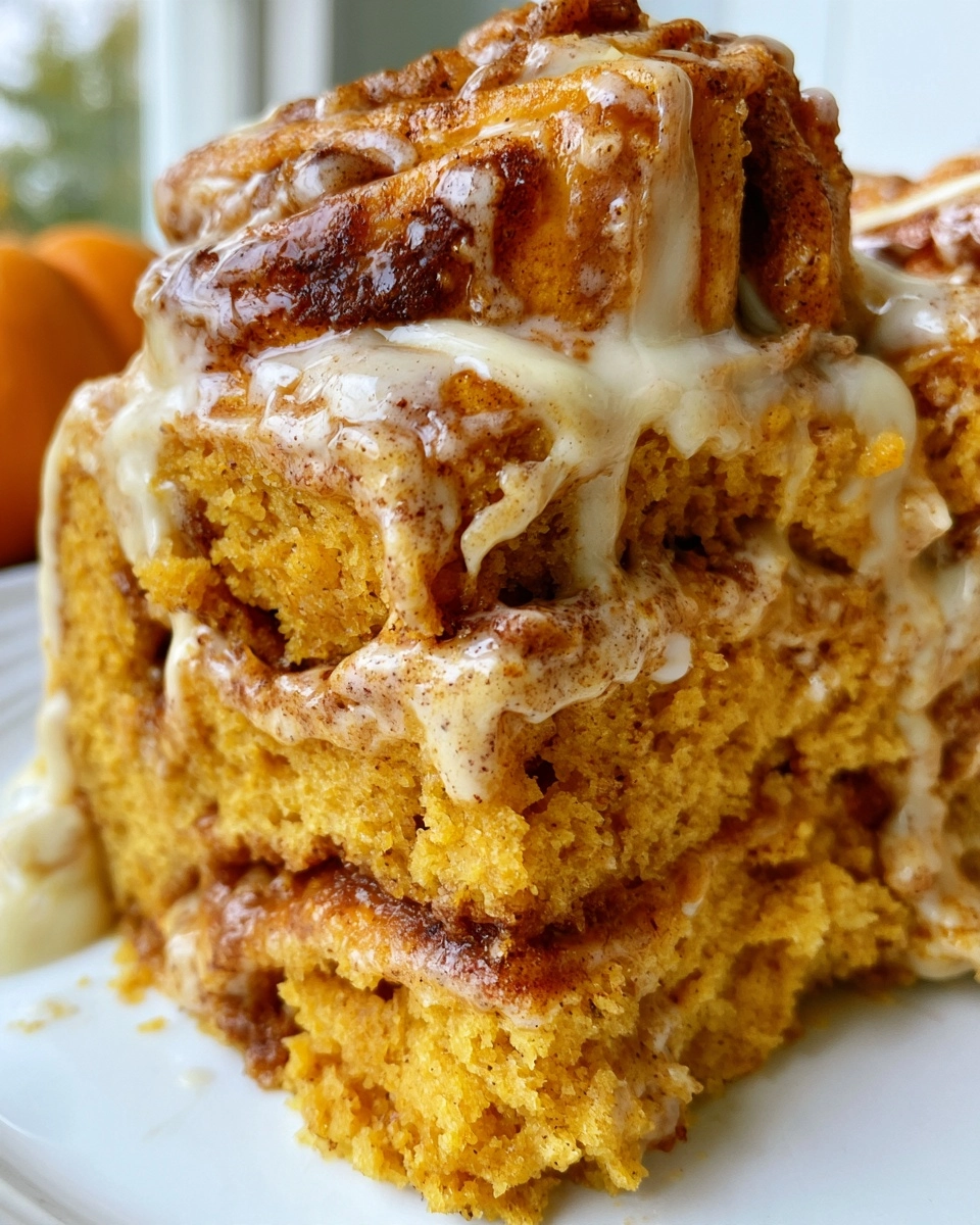 Cinnamon Roll Pumpkin Coffee Cake