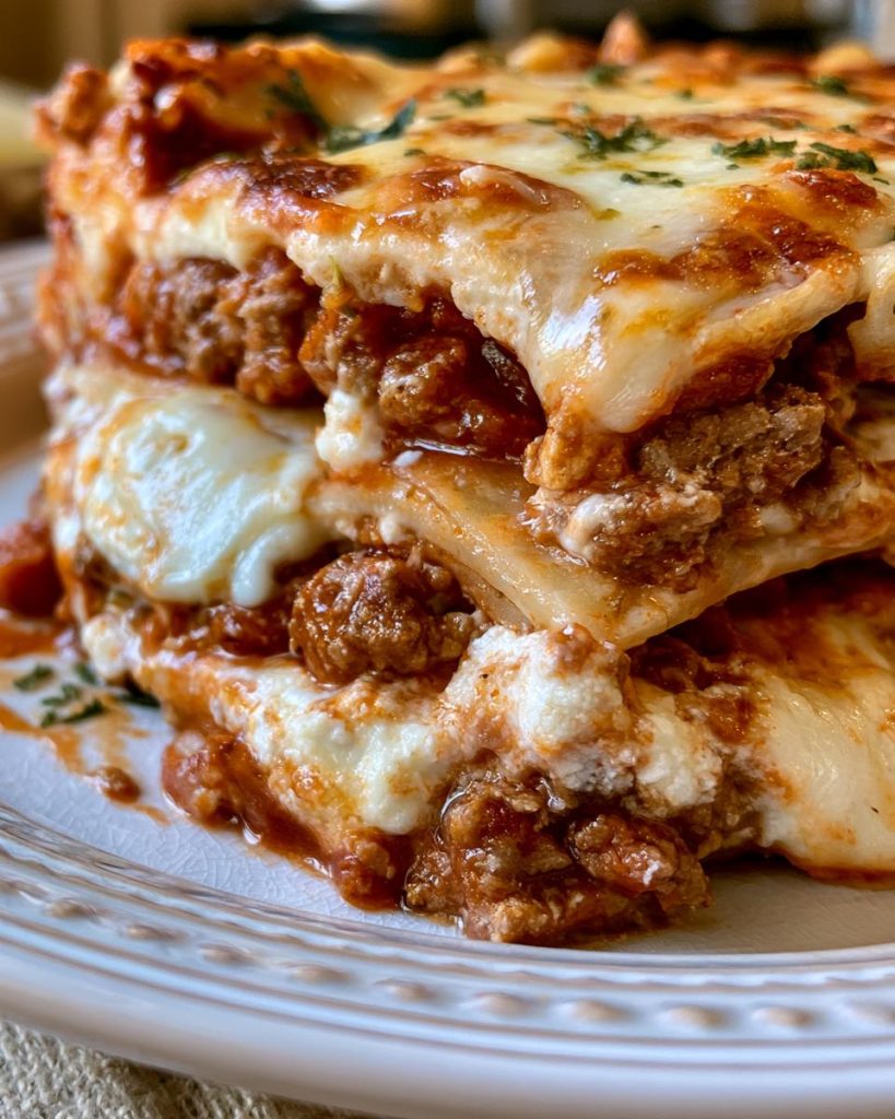 Classic Beef Lasagna