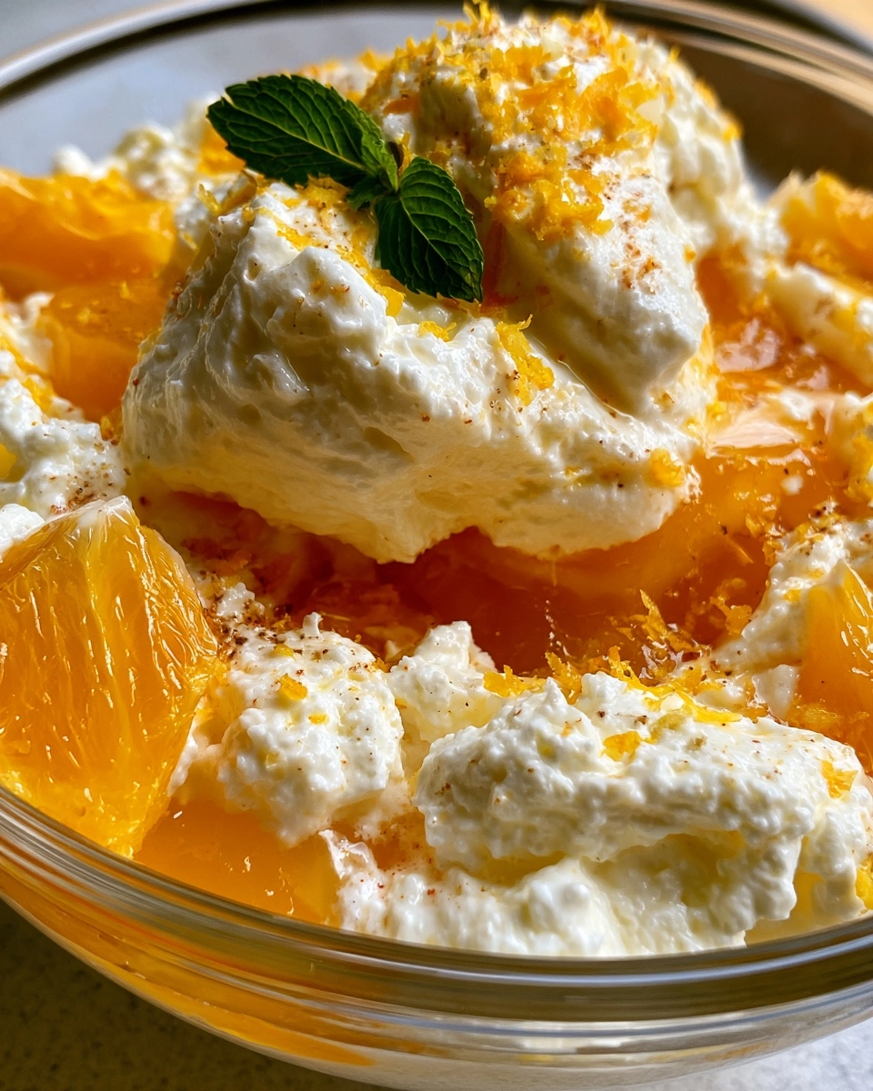 Cottage Cheese Orange Jello Salad