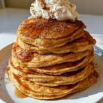 Cottage Cheese Pumpkin Pancakes