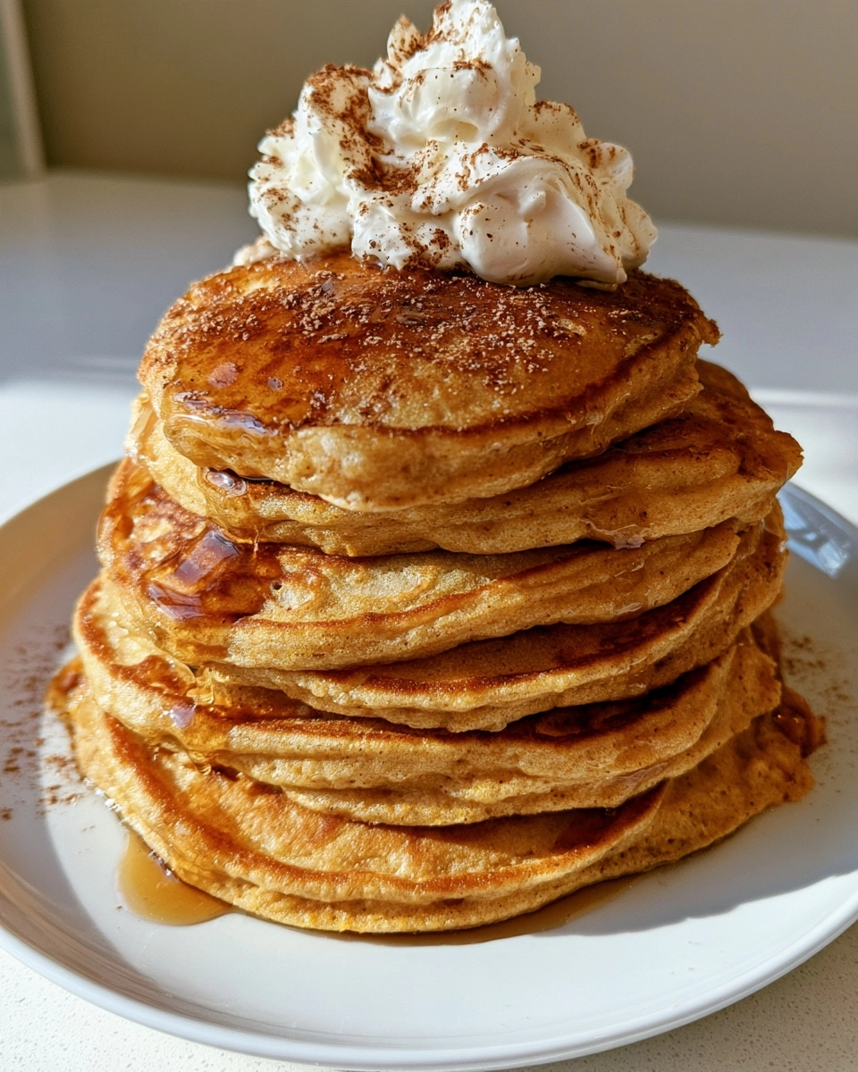 Cottage Cheese Pumpkin Pancakes