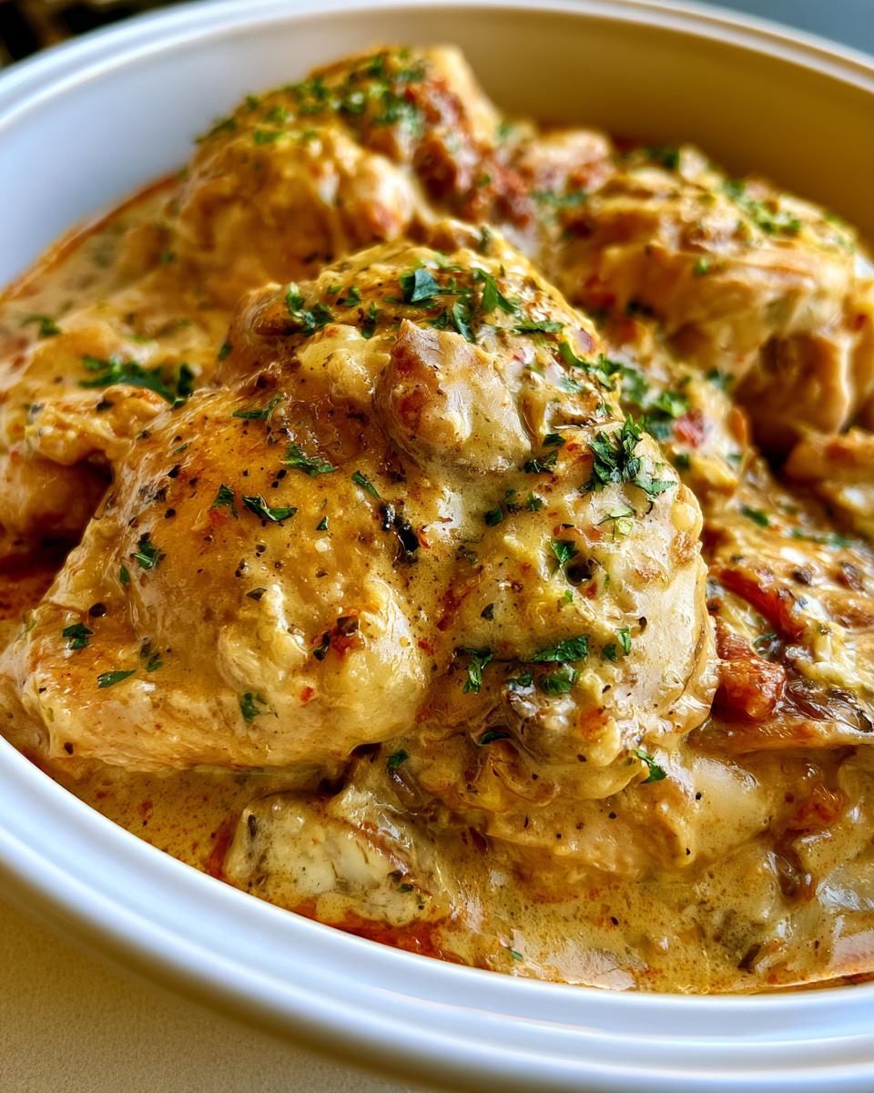 Creamy Garlic Parmesan Chicken