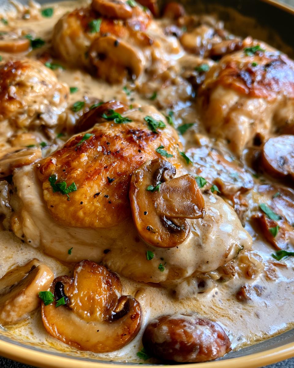 Creamy Mushroom Chicken