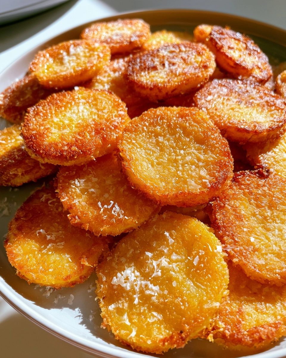 Crispy Parmesan Cottage Cheese Chips