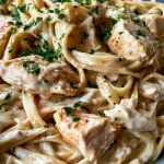 Dump and Bake Chicken Alfredo