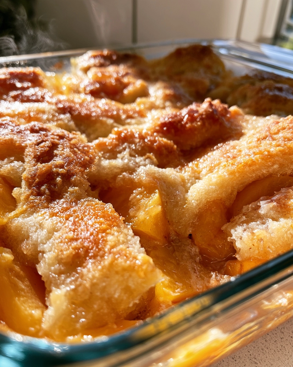 Easy Peach Cobbler