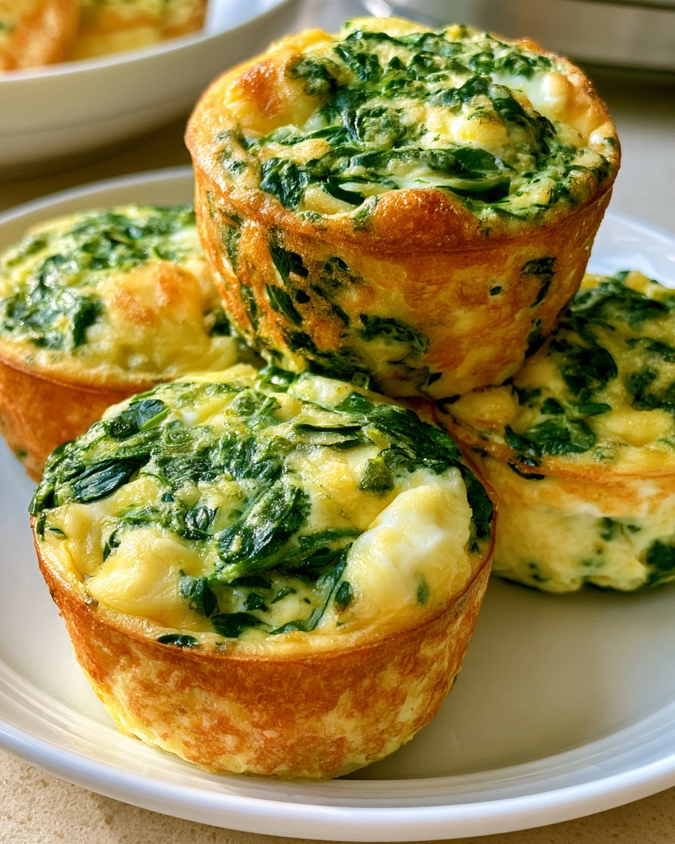 Egg Muffins with Spinach