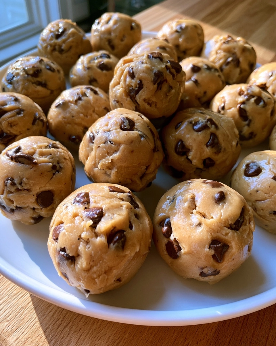 Freezer Friendly Cookie Dough Bites
