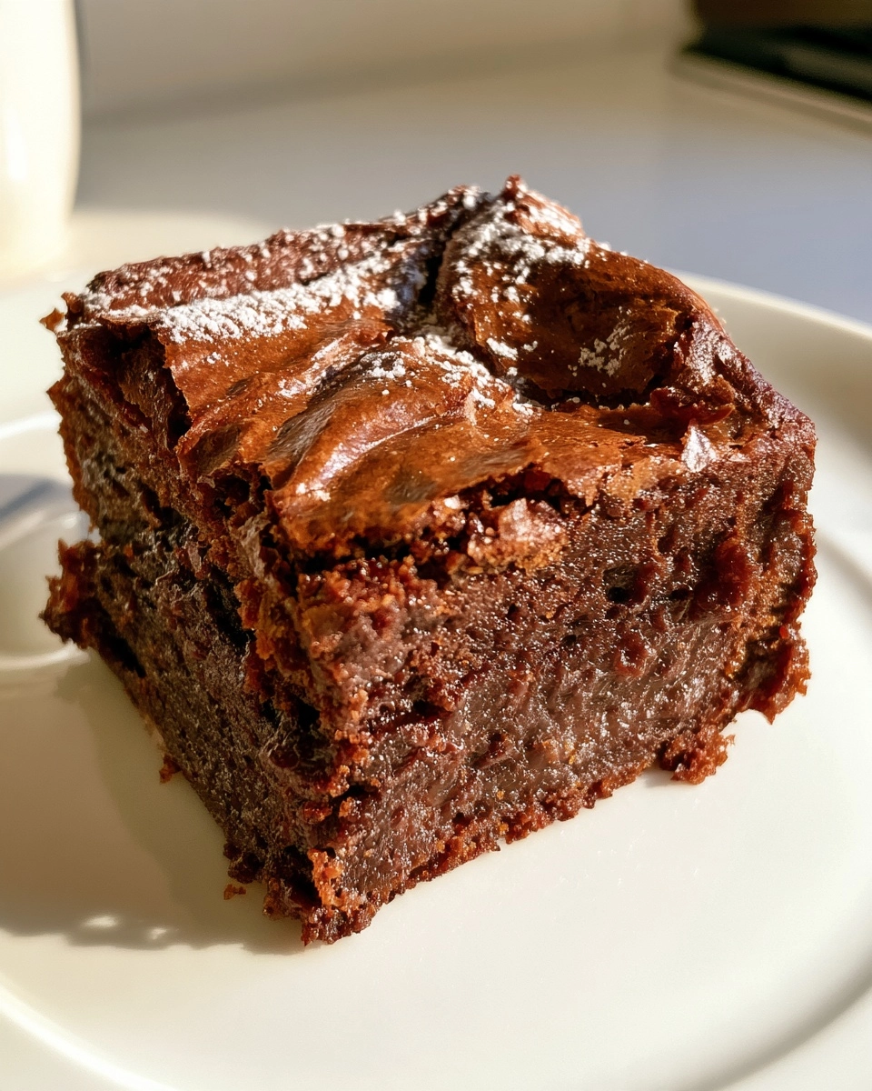 Fudgy Homemade Brownies