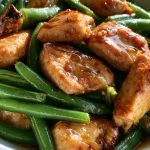 Garlic Chicken with Green Beans