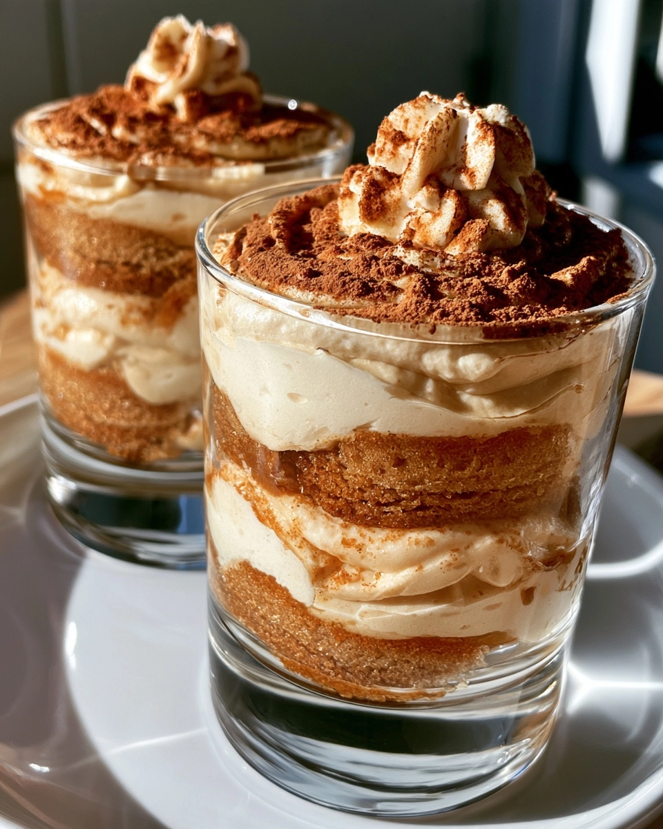Gingerbread Tiramisu Cups