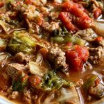 Golumpki Soup with Ground Beef