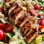 Greek Chicken Salad Bowls