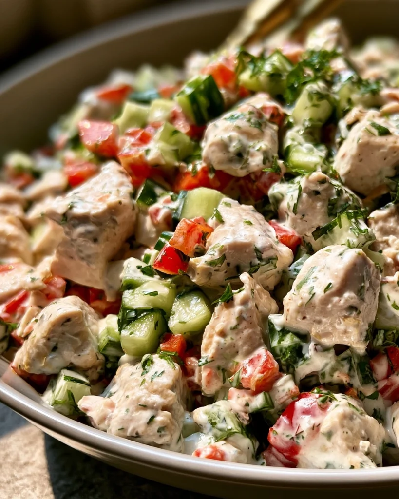 Greek Yogurt Chicken Salad