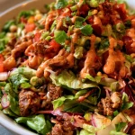 Healthy Big Mac Taco Salad