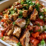 High Protein Chicken Burrito Bowls