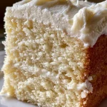Homemade Vanilla Sheet Cake