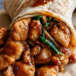 Honey Garlic Chicken Crunch Wraps