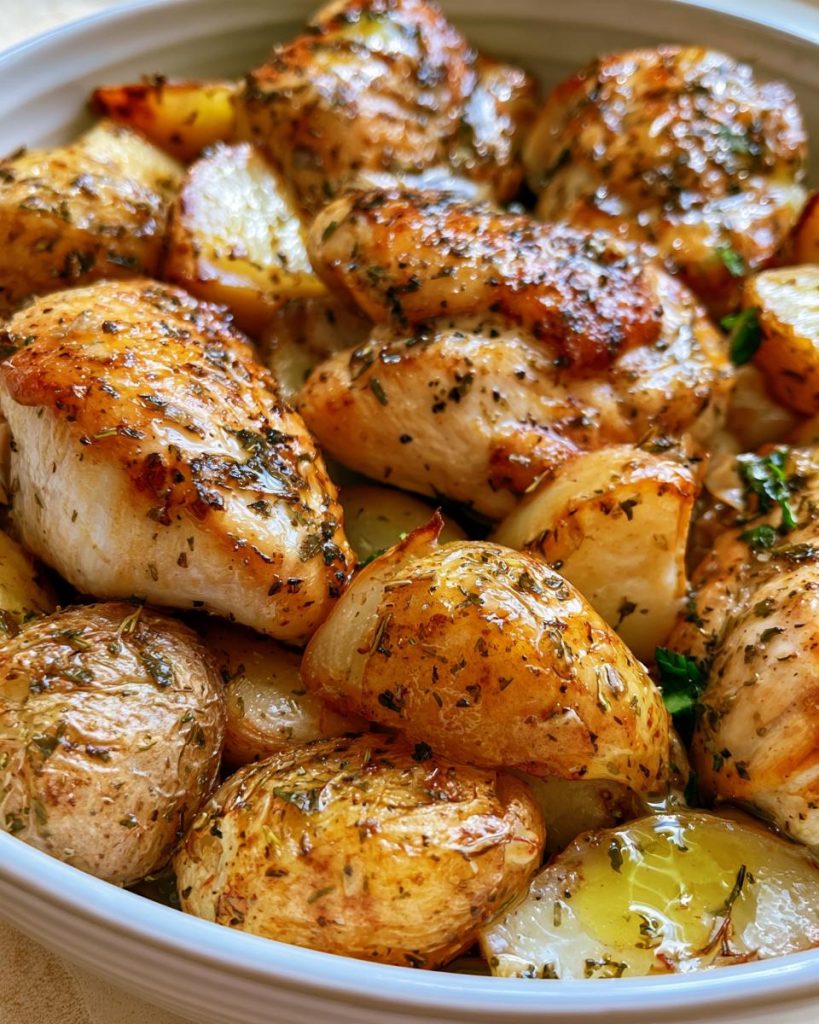 Lemon Herb Chicken and Potatoes