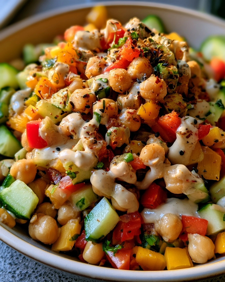 Mediterranean Chickpea Bowls