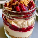No Bake Greek Yogurt Cheesecake Jars