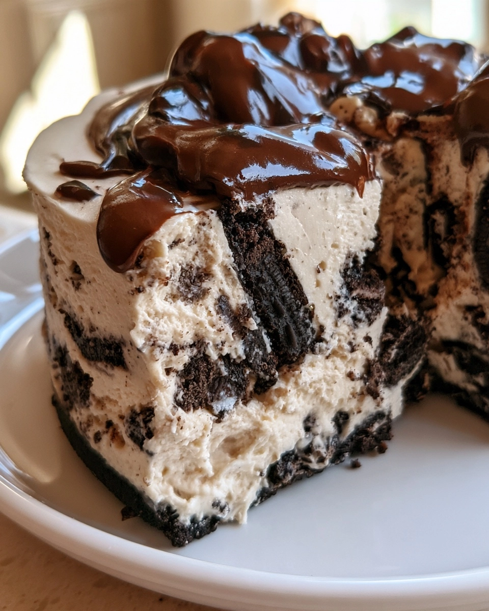 No Bake Oreo Cheesecake