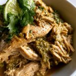 No Chop Slow Cooker Salsa Verde Chicken