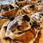 Oreo Cinnamon Roll Bake