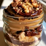 Protein Peanut Butter Cup Overnight Oats