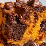 Pumpkin Brownie Chunk Bread
