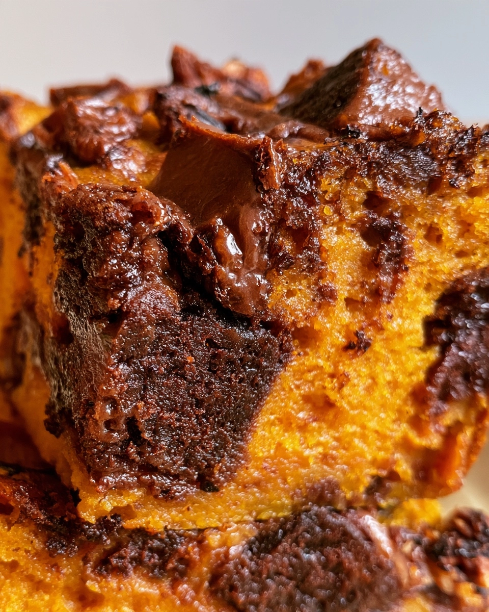 Pumpkin Brownie Chunk Bread